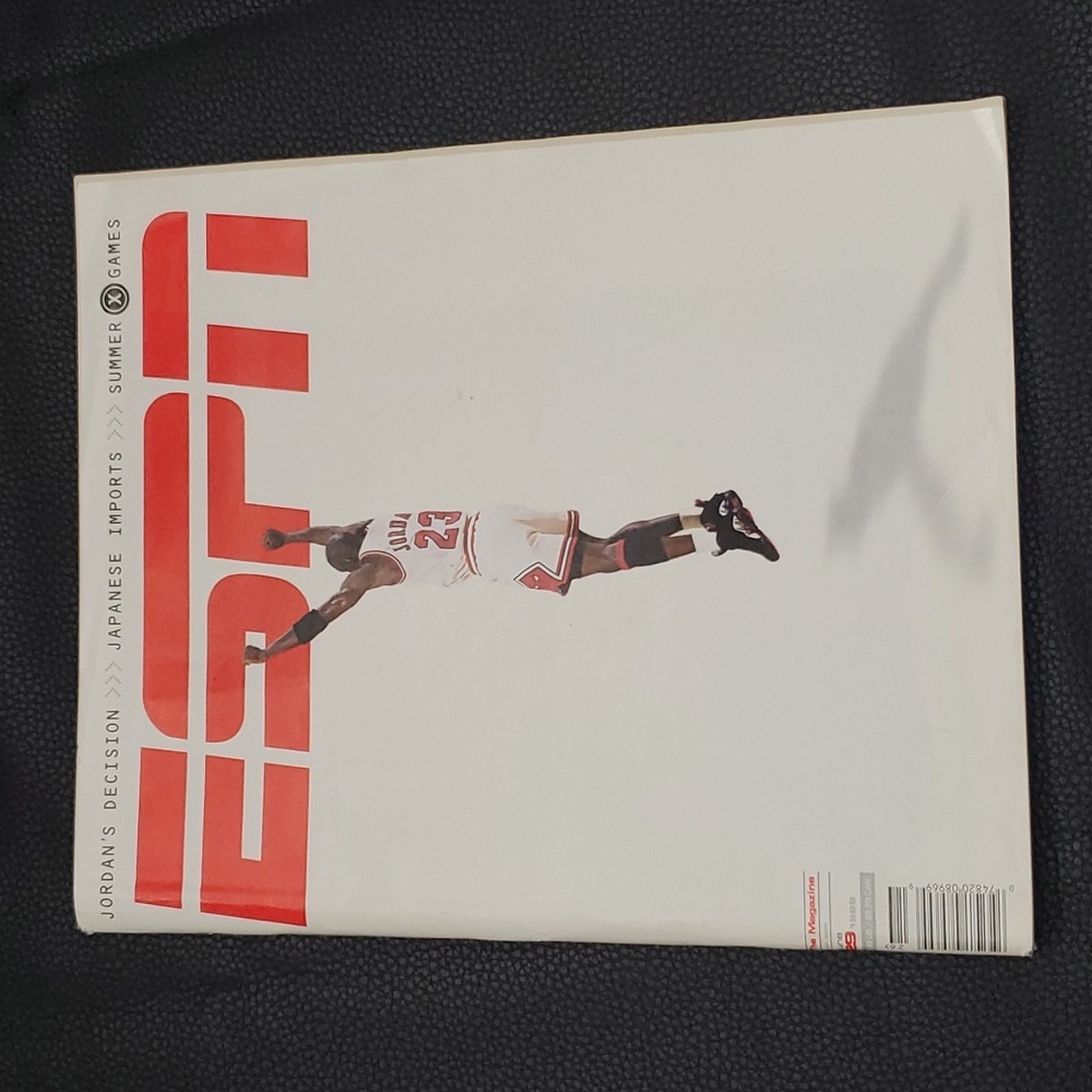 ESPN Magazine Cover; JORDAN Issue #26, O/S-6-29-1998